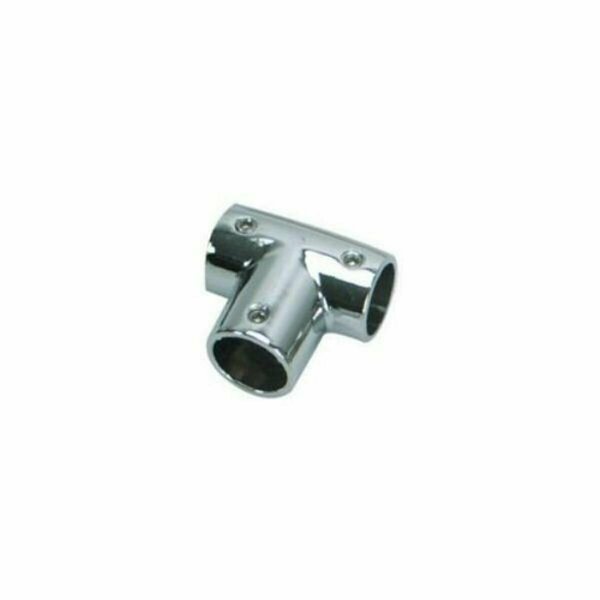 Newalthlete 6143C 90 deg Stainless Steel Rail Tee Fitting for 1 in. O.D. Tube NE3023424